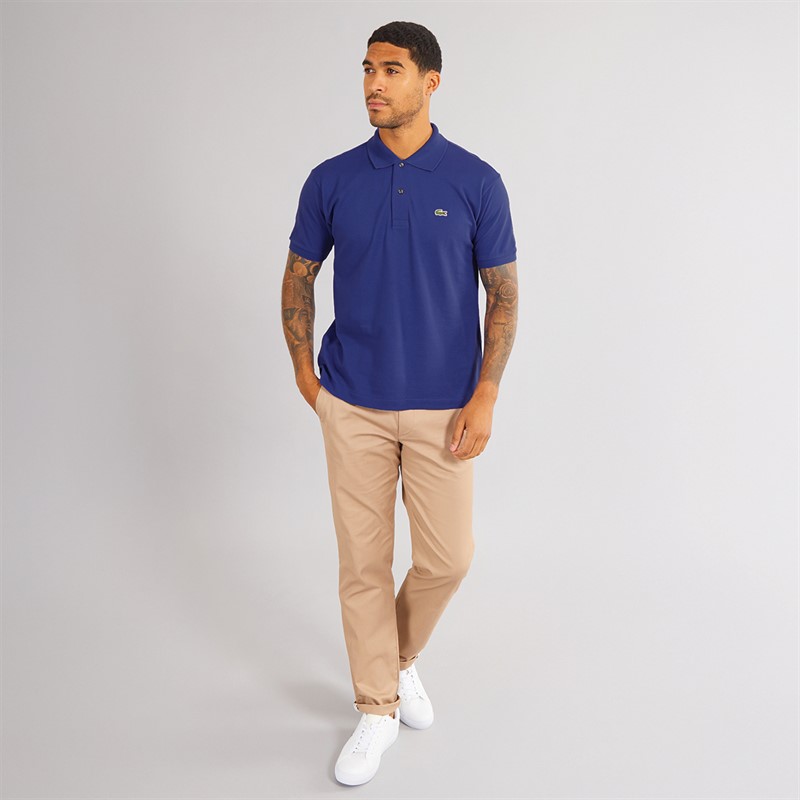 Lacoste Mens Short Sleeve Polo Shirt Muscari