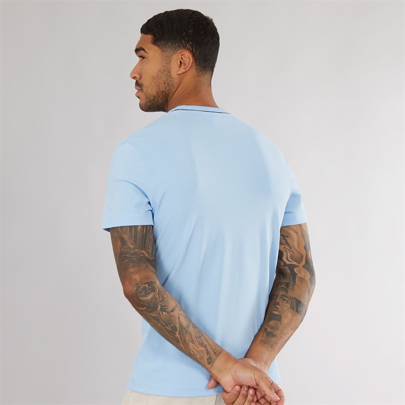 Lacoste Mens Stripe Collar T-Shirt Overview