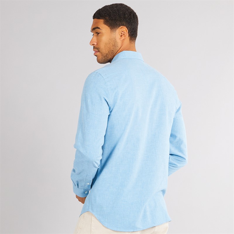 Lacoste Mens Long Sleeve Casual Shirt Overview/Flour