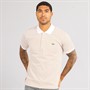 Lacoste Mens Short Sleeve Polo Shirt Viennese/White
