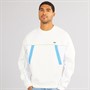 Lacoste Mens Sweatshirt Flour/White Brasilia/Argentine Blue