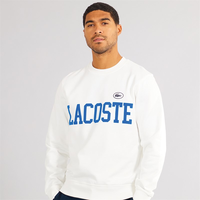 Lacoste Mens Sweatshirt Flour - Size 4XL