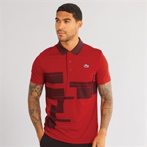 Lacoste Mens Short Sleeve Polo Shirt Opera/Expresso