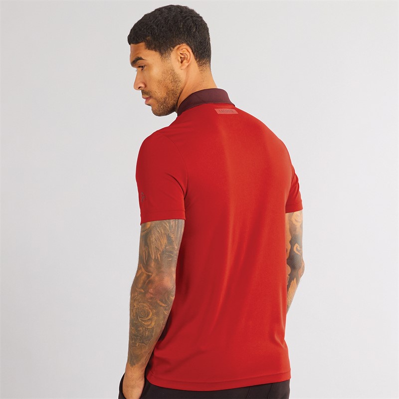 Lacoste Mens Short Sleeve Polo Shirt Opera/Expresso