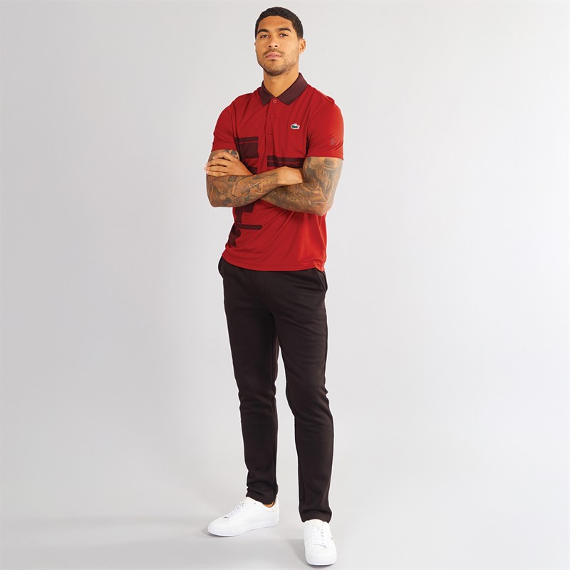 Lacoste Mens Short Sleeve Polo Shirt Opera/Expresso