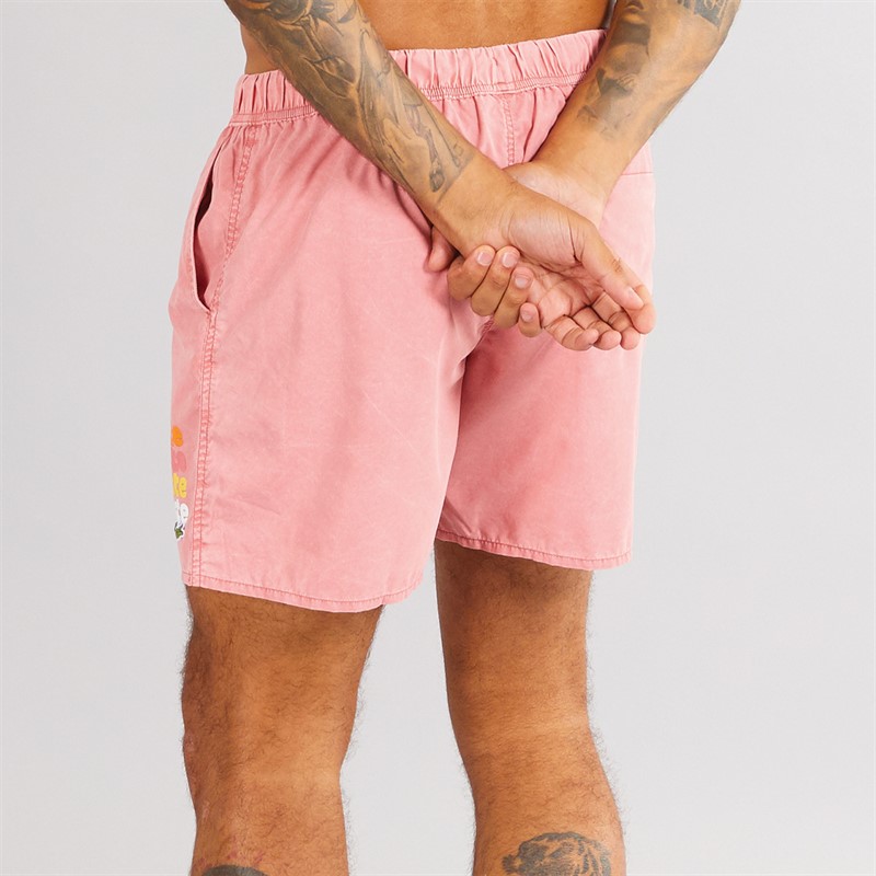 Lacoste Mens Swim Shorts Sierra Red