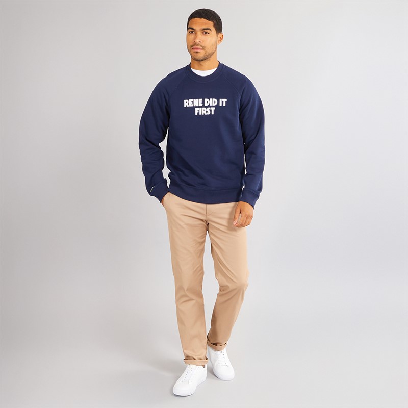 Lacoste Mens Sweatshirt Navy Blue