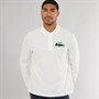 Lacoste Mens Long Sleeve Polo Shirt Flour