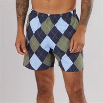 Lacoste Mens Swim Shorts Navy Blue/Multico
