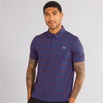Lacoste Mens Short Sleeve Polo Shirt Globe/Expresso