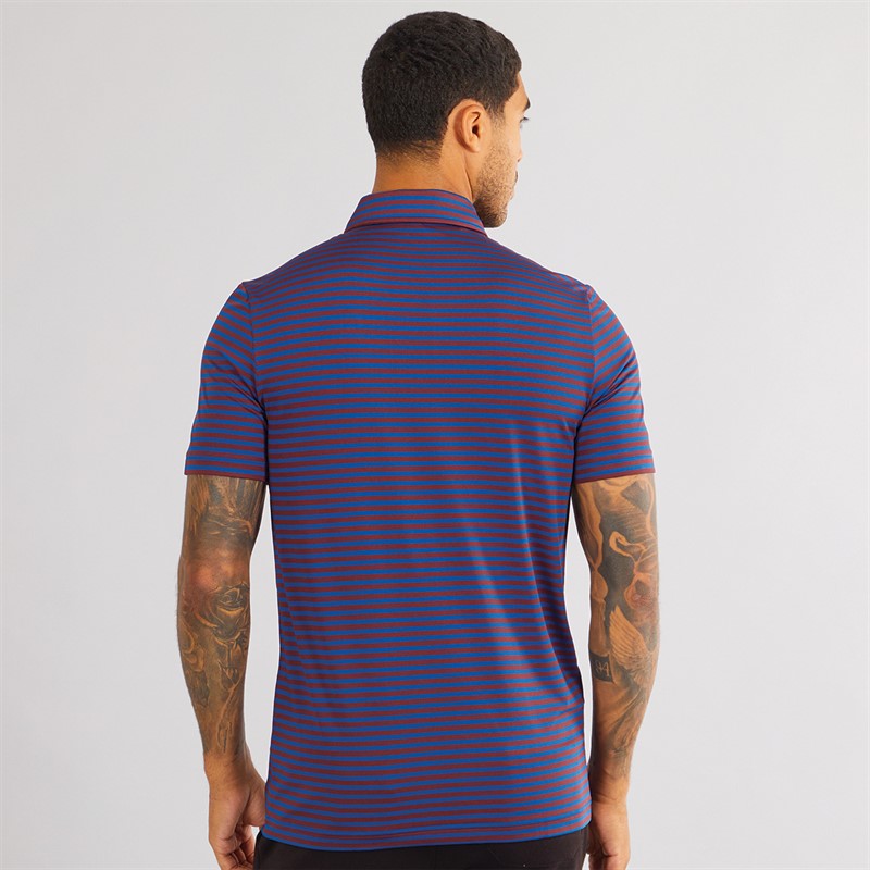 Lacoste Mens Short Sleeve Polo Shirt Globe/Expresso