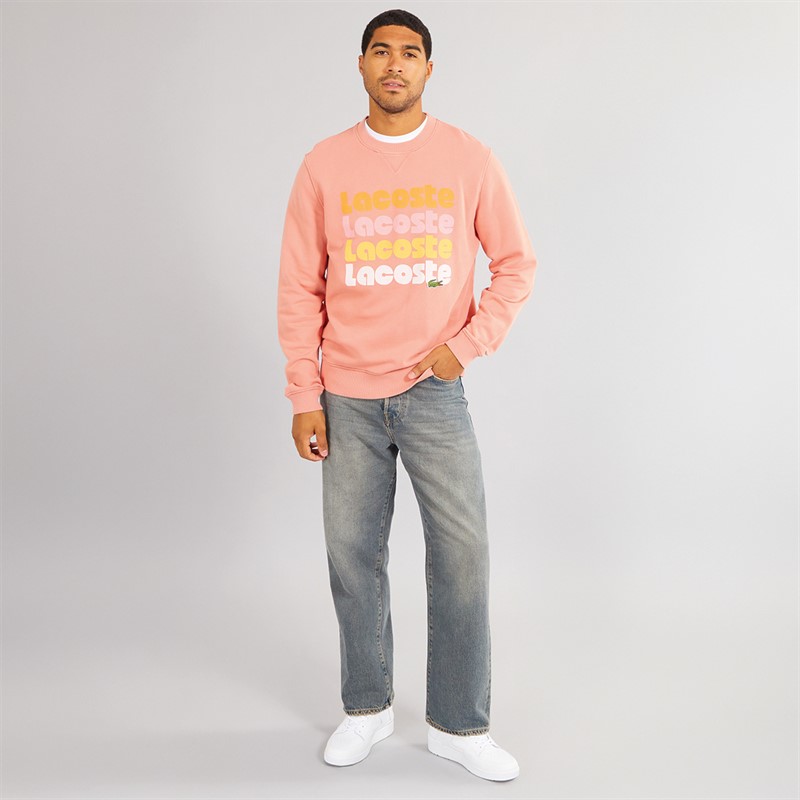 Lacoste Mens Sweatshirt Sierra Red