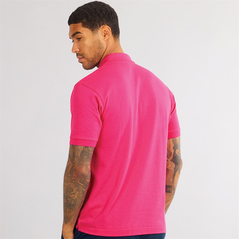 Lacoste Mens Short Sleeve Polo Shirt Spinel