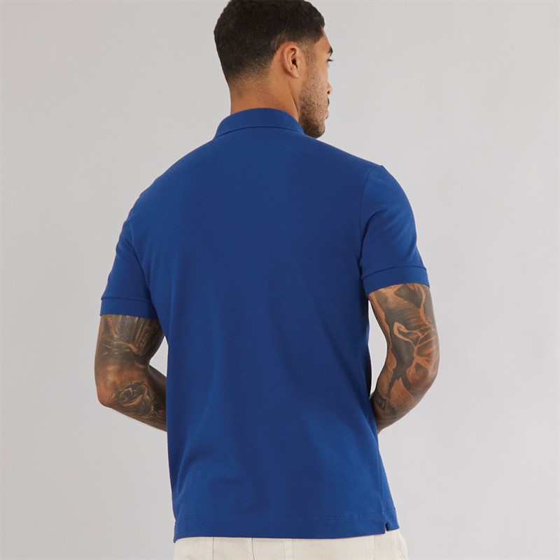 Lacoste Mens Short Sleeve Polo Shirt Globe