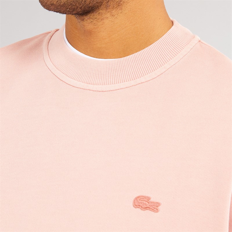 Lacoste Mens Sweatshirt Eco Pink