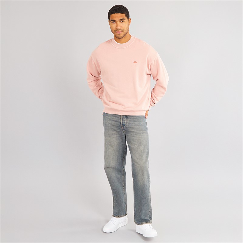 Lacoste Mens Sweatshirt Eco Pink