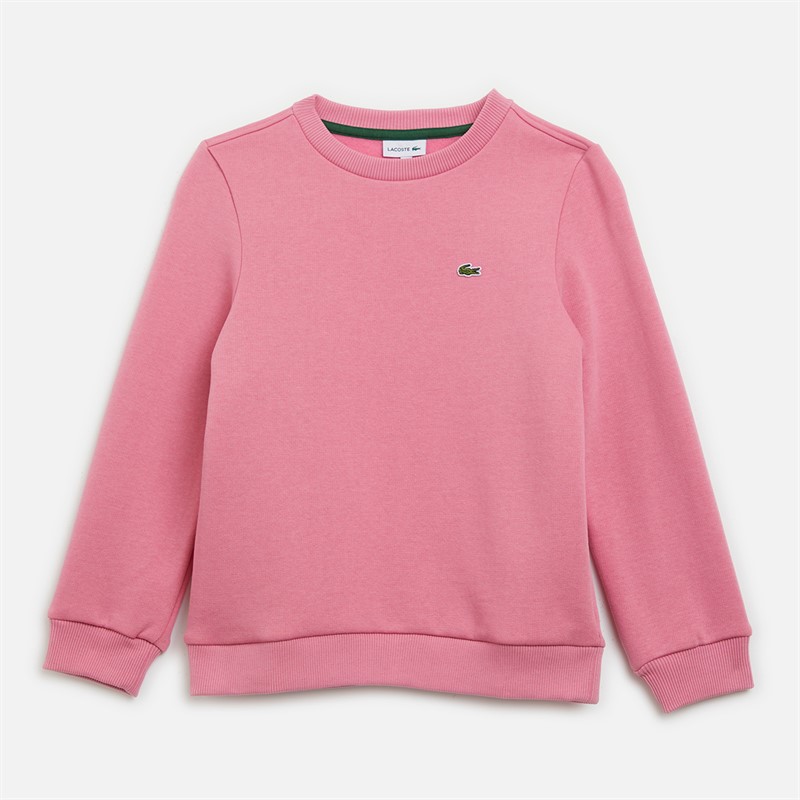 Lacoste Boys Sweatshirts Reseda Pink - Size 12Y