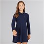 Lacoste Girls Dress Navy Blue