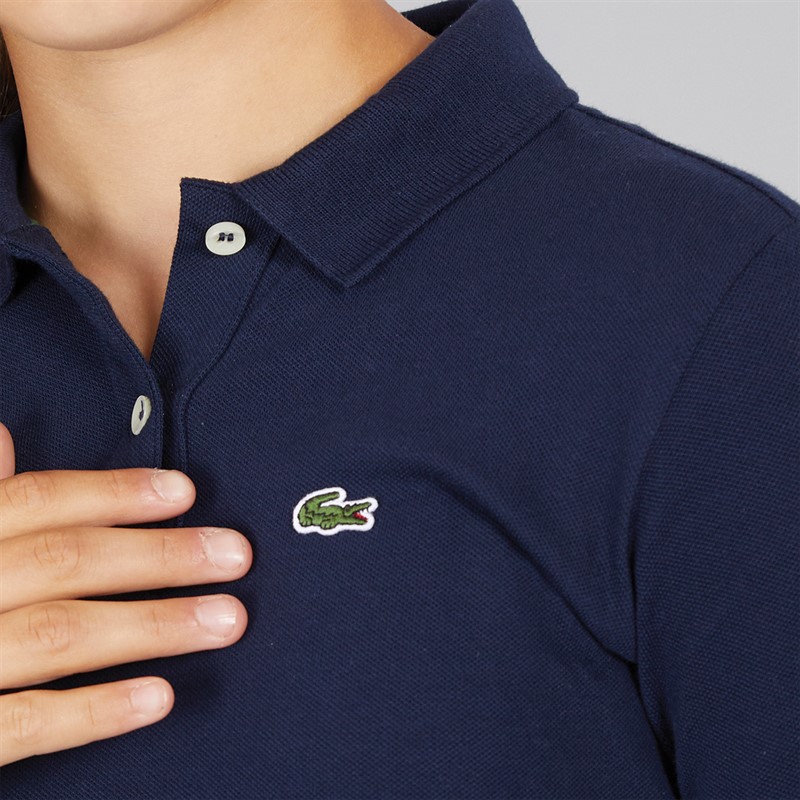 Lacoste Girls Dress Navy Blue