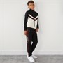 Lacoste Boys Tracksuit Black/Lapland-Expresso