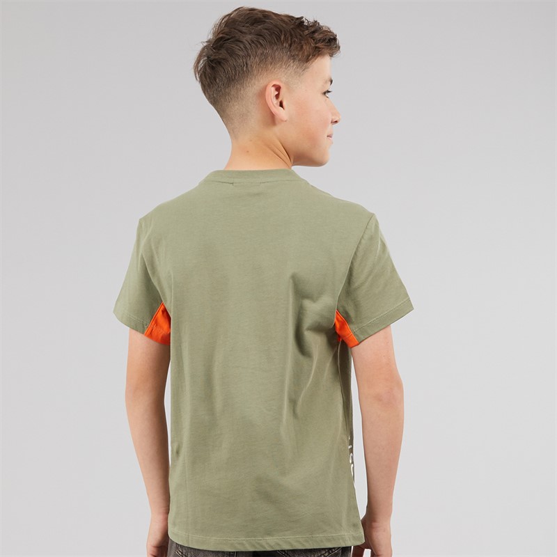 Lacoste Kids T-Shirt Khaki/Buoy