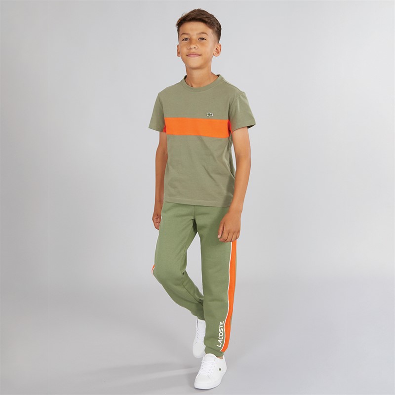 Lacoste Boys Joggers Khaki/Buoy