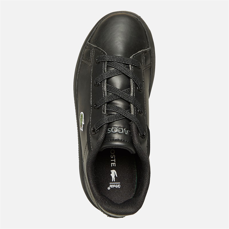 Lacoste Infant Carnaby Pro Trainers Black/Black