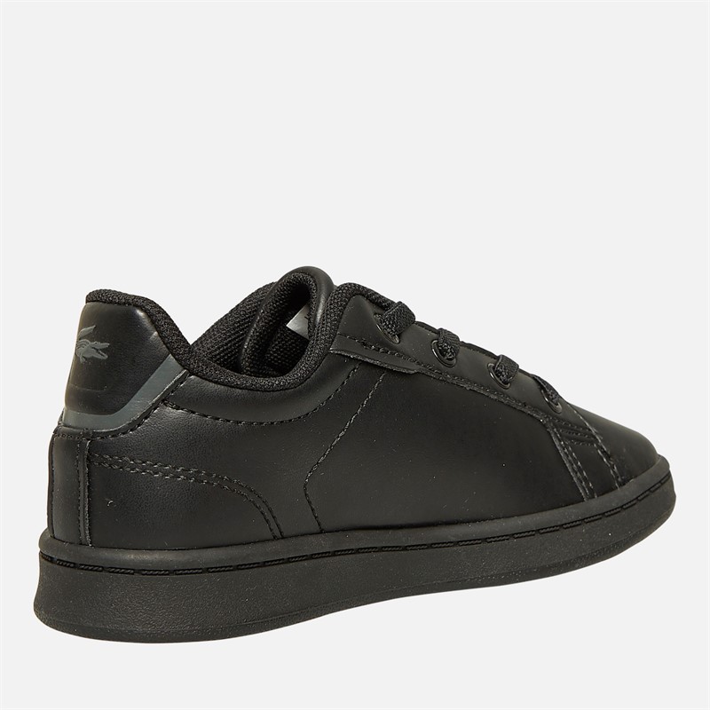 Lacoste Infant Carnaby Pro Trainers Black/Black