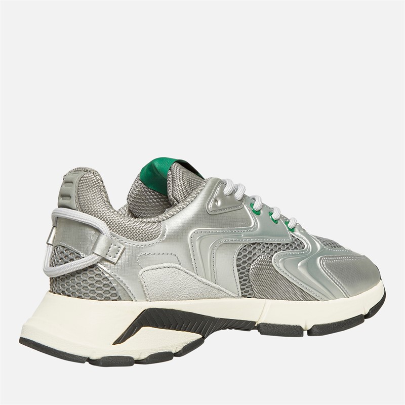 Lacoste Mens L003 Neo Trainers Grey/Silver