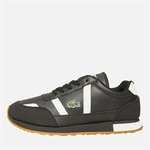 Lacoste Junior Partner Trainers Black/White
