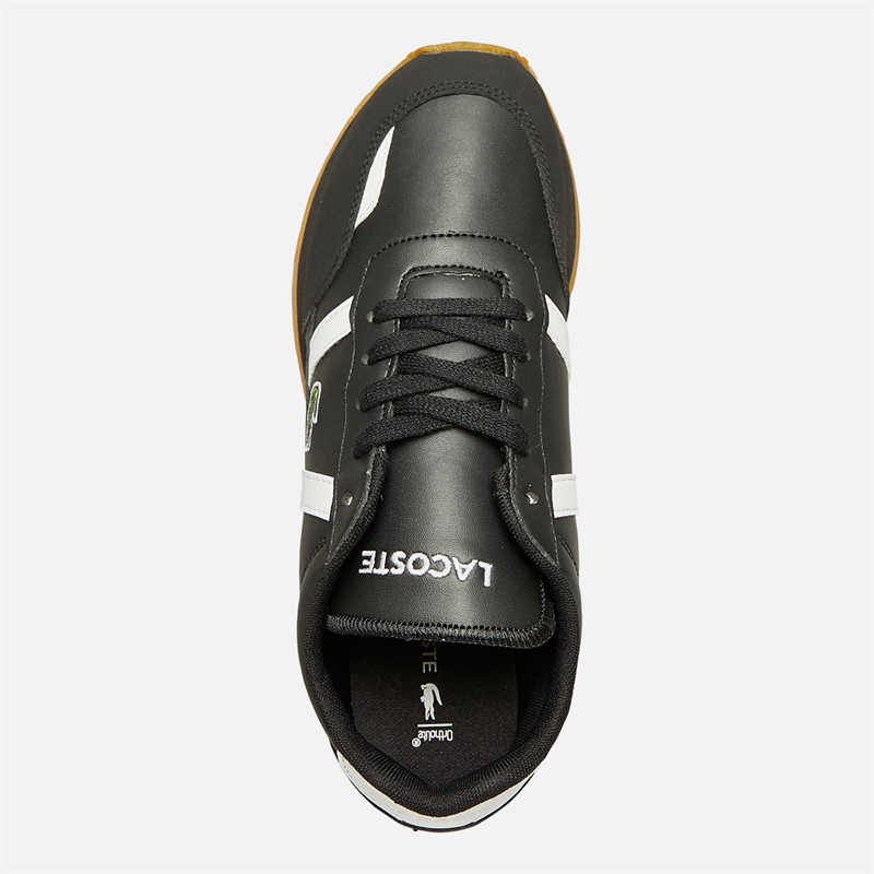 Lacoste Junior Partner Trainers Black/White