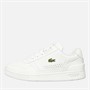 Lacoste Womens T-Clip Trainers White/White
