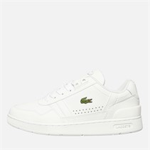 Lacoste Womens T-Clip Trainers White/White