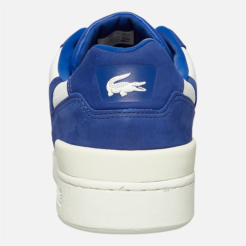 Lacoste Mens T-Clip Trainers White/Blue