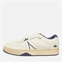 Lacoste Mens L001 Trainers White/Navy