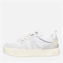Lacoste Womens L002 Trainers White/Light Turquoise