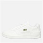 Lacoste Mens T-Clip Trainers White/White