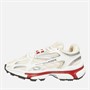 Lacoste Womens L003 2K24 Trainers White/Burgundy