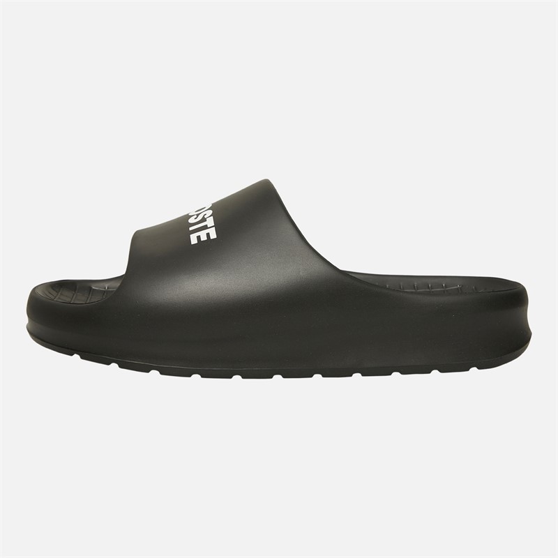 Lacoste Mens Serve Slides 2.0 Black/Black