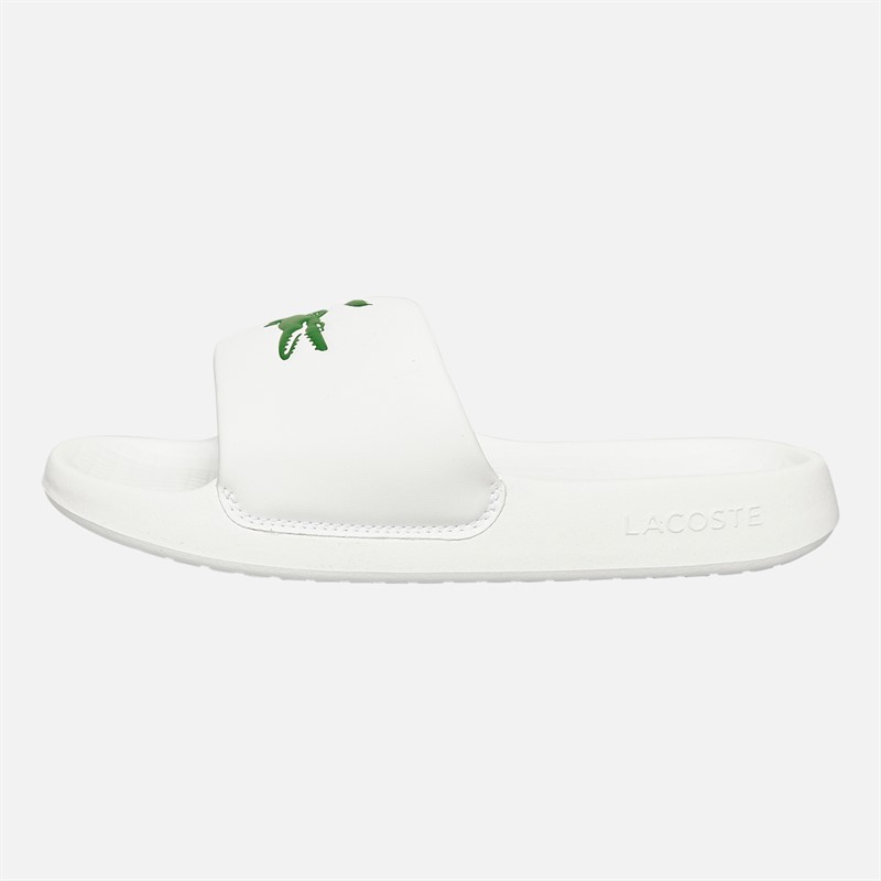 Lacoste Junior Serve Slides 1.0 White/Green