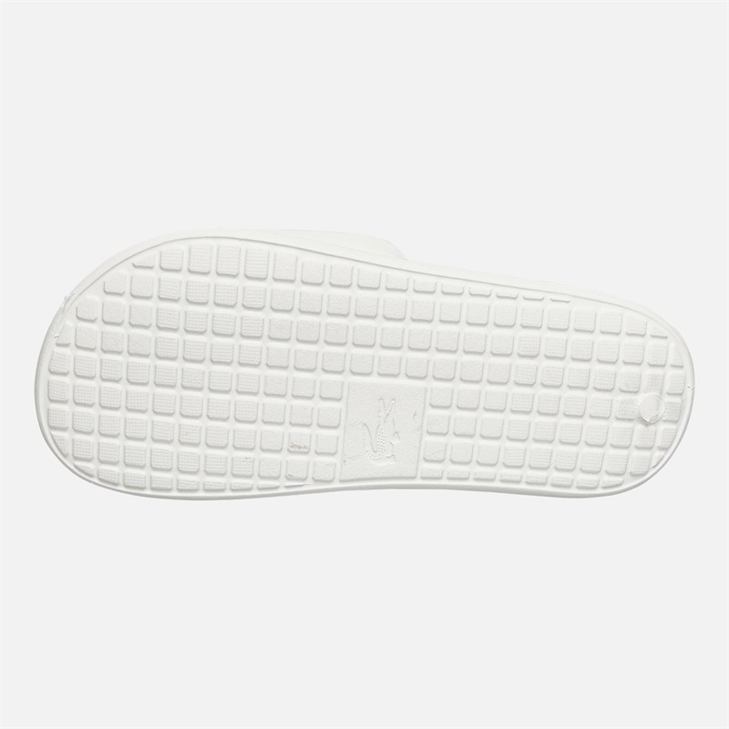 Lacoste Junior Serve Slides 1.0 White/Green