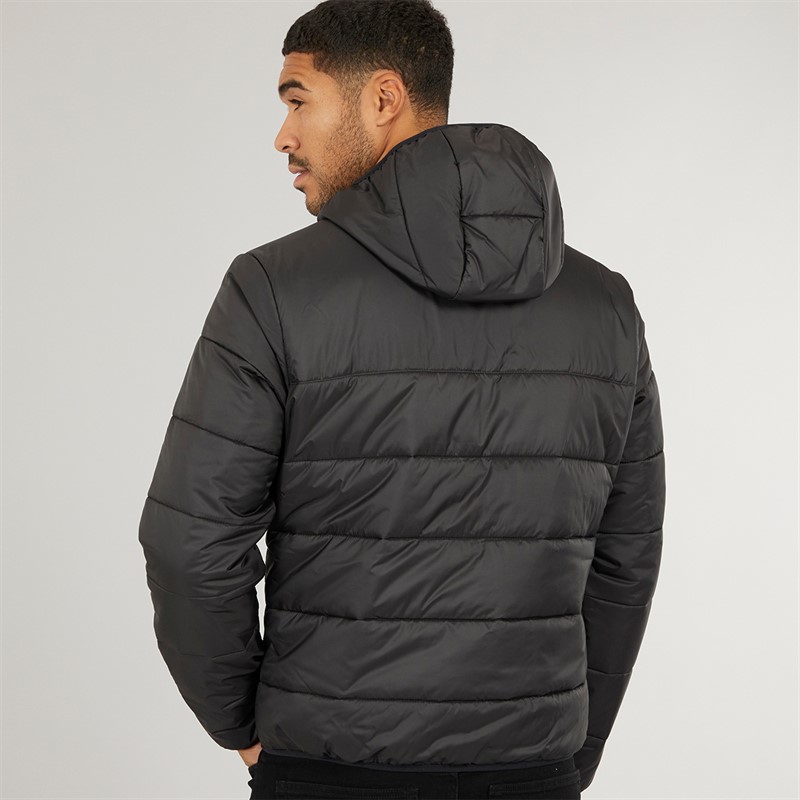 Lacoste Mens Puffer Jacket Black/Black