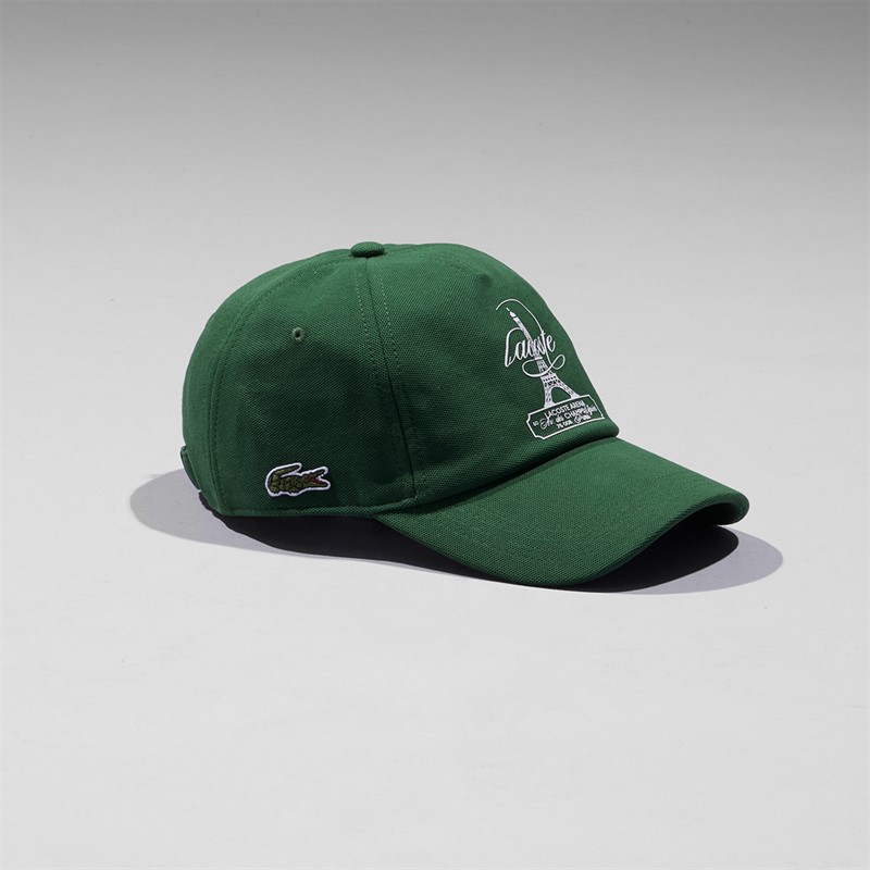 Lacoste Mens Cap Green