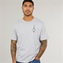 Lacoste Mens T-Shirt Silver Chine