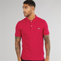 Lacoste Mens Short Sleeve Polo Shirt Bigarreau Cherry