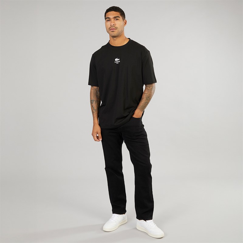 Lacoste Mens T-Shirt Black