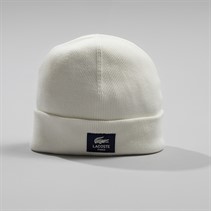 Lacoste Mens Knitted Cap Flour
