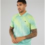 Lacoste Mens Short Sleeve Polo Shirt Florida/Lima-Pastille Mint