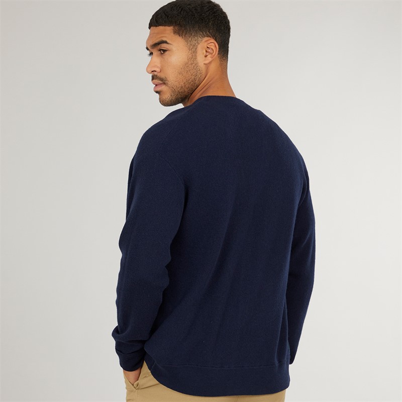 Lacoste Mens Cardigan Navy Blue
