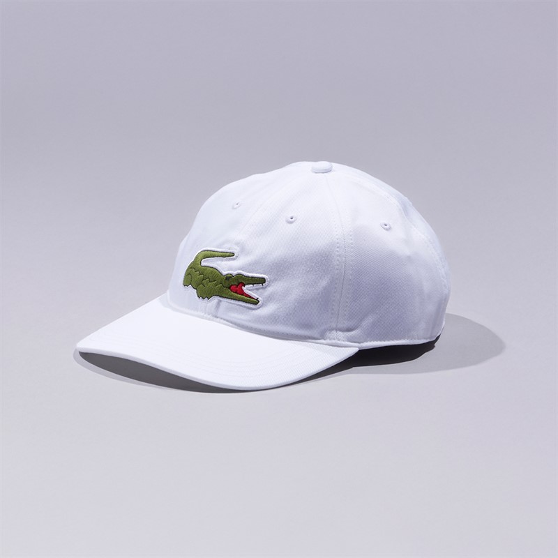 Lacoste Mens Cap White
